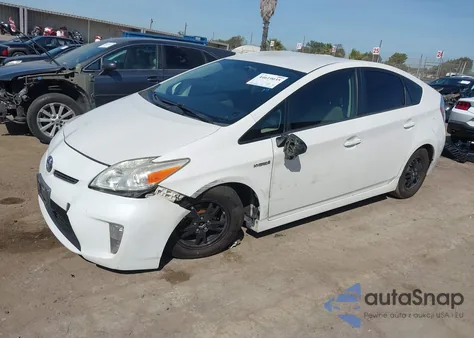 2014 Toyota Prius Two из США, поврежденный, VIN JTDKN3DU6E0373530